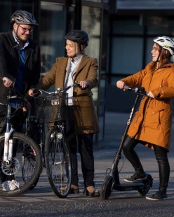 Cyklister i Explore Arlandastad