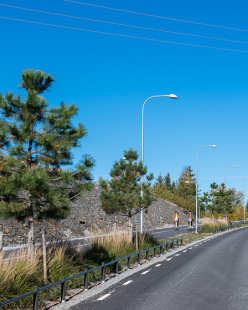 Nya huvudgatan Halmsjövägen genom Arlandastad