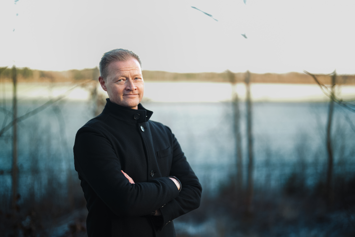 Daniel Christensen, chef Fastighetsförädling Skavsta