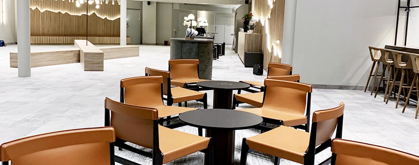 Quality Hotel Arlanda XPO vy över receptionen Quality Hotel Arlanda XPO vy över receptionen