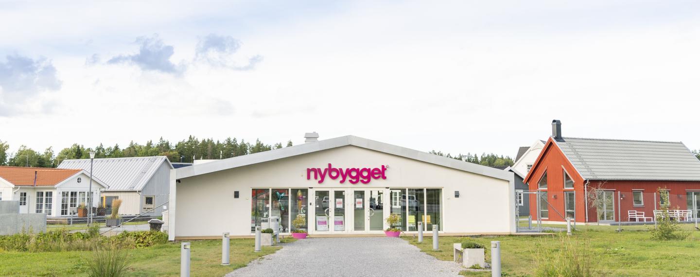 Nybygget entré