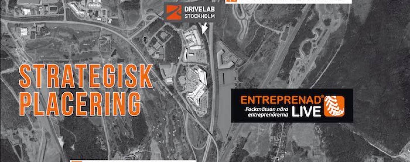 Entreprenad Live lanseras i DRIVELAB, Airport City Stockholm